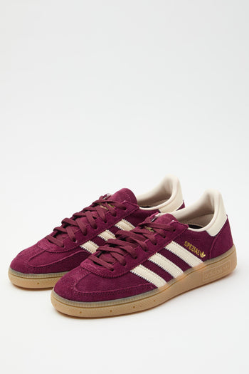 Sneaker Maroon/cream White Donna - 2