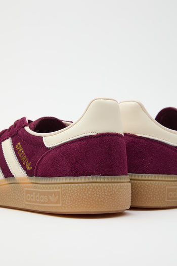 Sneaker Maroon/cream White Donna - 3
