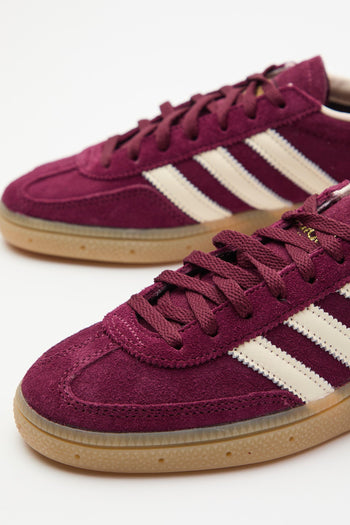 Sneaker Maroon/cream White Donna - 4