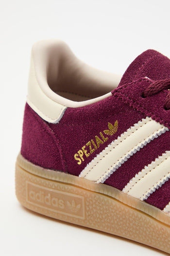 Sneaker Maroon/cream White Donna - 5