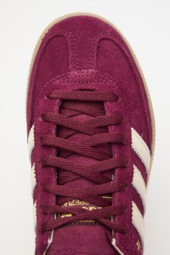 Sneaker Maroon/cream White Donna - 8