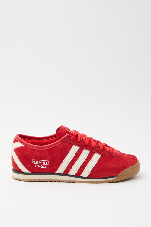 Sneaker Red/cream White/silver Met Donna
