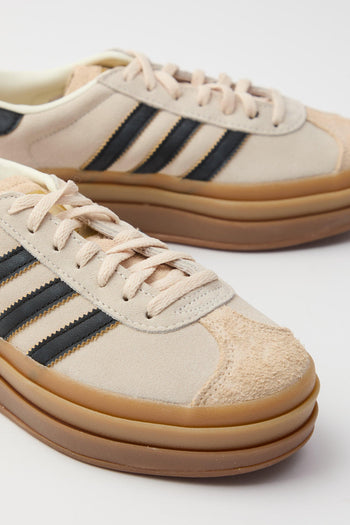 Sneaker Cream White/black/sand Donna - 4