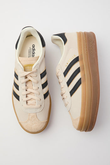 Sneaker Cream White/black/sand Donna - 6