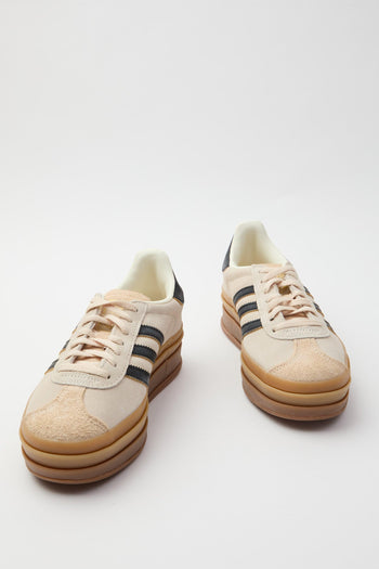 Sneaker Cream White/black/sand Donna - 7