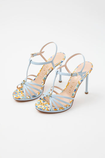 Sandalo Celeste/capri Donna - 3