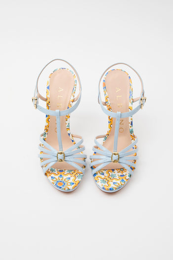 Sandalo Celeste/capri Donna - 4
