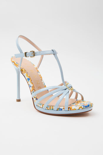 Sandalo Celeste/capri Donna - 5
