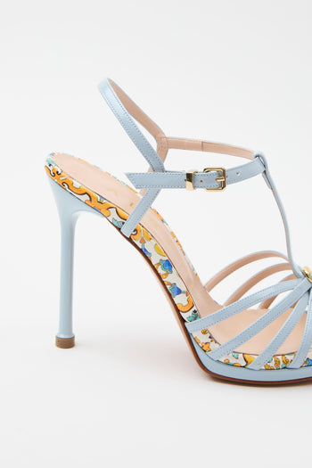Sandalo Celeste/capri Donna - 6