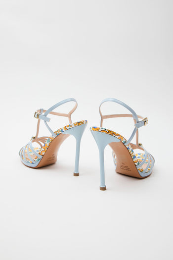 Sandalo Celeste/capri Donna - 7