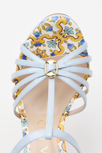 Sandalo Celeste/capri Donna - 8