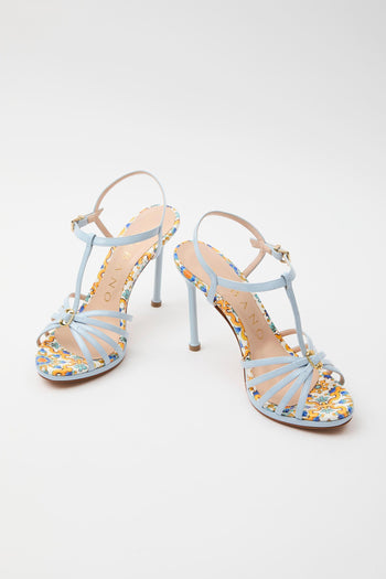 Sandalo Celeste/capri Donna - 9
