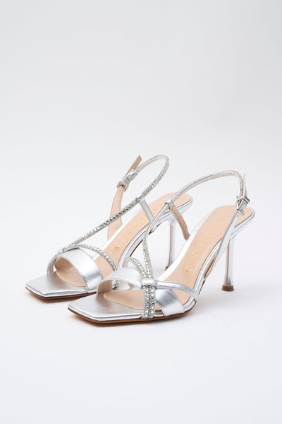 Sandalo Argento Donna
