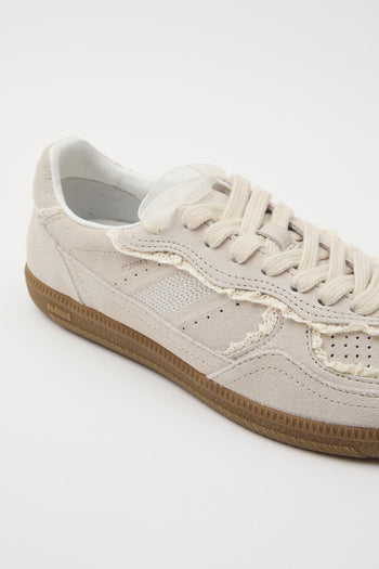 Sneaker Crochet Cream Donna - 4