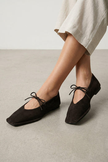 Ballerina Coffee Brown Donna - 9