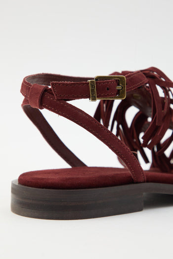 Sandalo Marsala Donna - 3