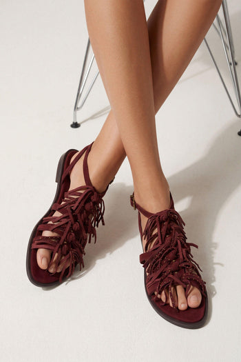 Sandalo Marsala Donna - 7