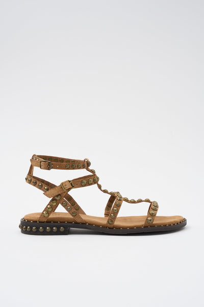 Sandalo Moka Mou/brass Donna