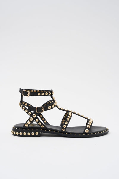 Sandalo Black/gold Donna