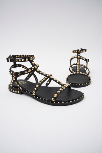 Sandalo Black/gold Donna - 5