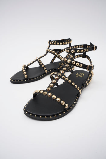 Sandalo Black/gold Donna - 6