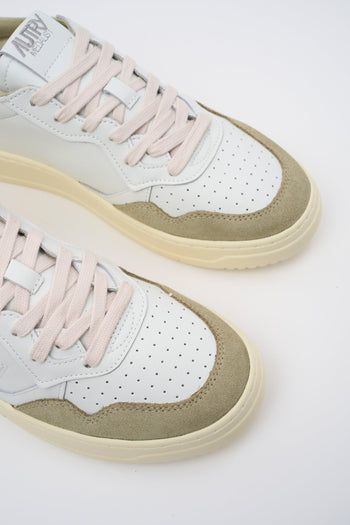 Sneaker White/gray Green Uomo - 3