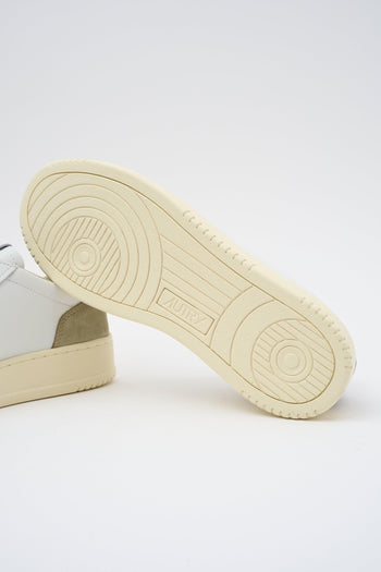 Sneaker White/gray Green Uomo - 5