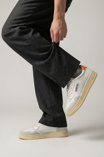 Sneaker White/orange Uomo - 8