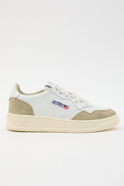 Sneaker White/gray Green Donna