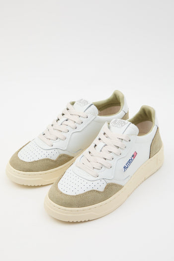 Sneaker White/gray Green Donna - 2