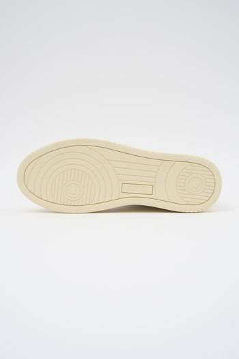 Sneaker White/straw Donna - 5