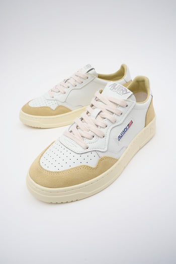 Sneaker White/straw Donna - 7