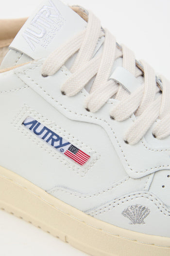 Sneaker White/silver Donna - 6