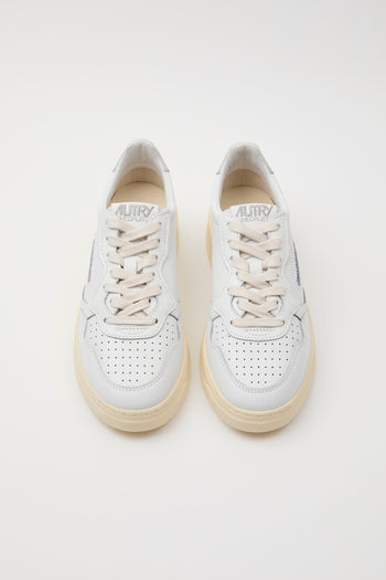 Sneaker White/silver Donna - 3
