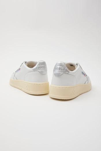 Sneaker White/silver Donna - 6
