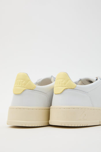 Sneaker White/lemon Donna - 4