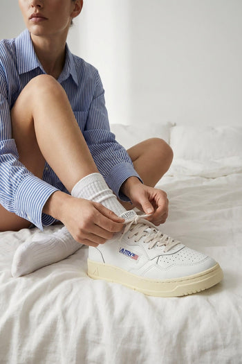 Sneaker White+white Donna - 8
