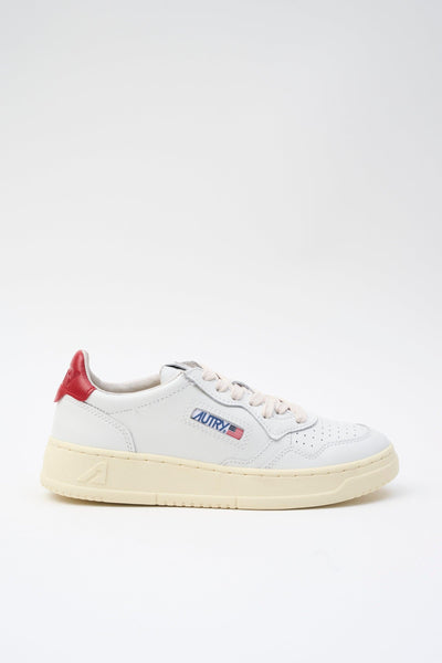 Sneaker White/red Donna