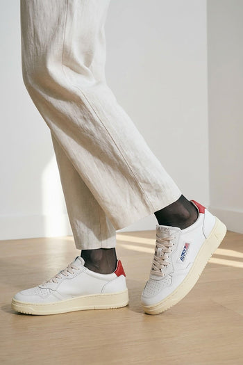 Sneaker White/red Donna - 9