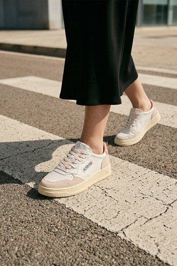 Sneaker White/peach Donna - 8