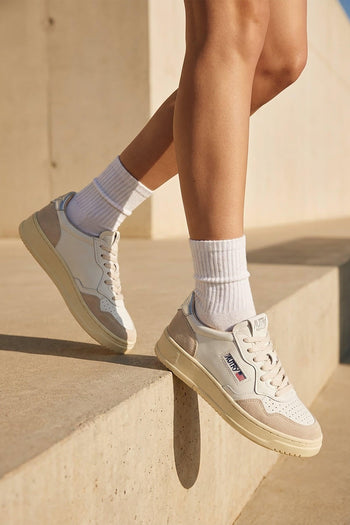 Sneaker White/silver Donna - 9