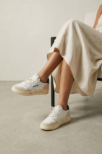 Sneaker White/black Donna - 8