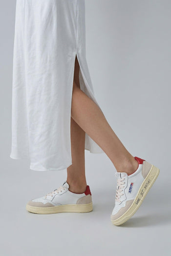 Sneaker White/red Donna - 8