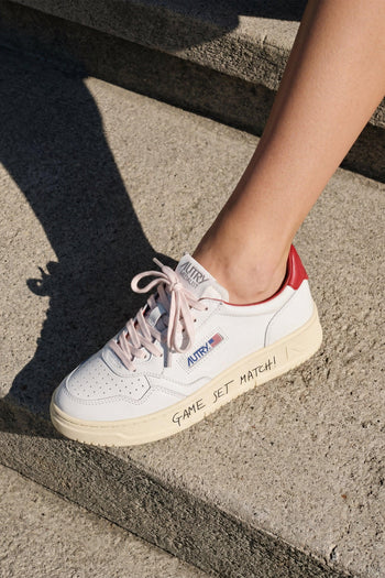 Sneaker White/red Donna - 8