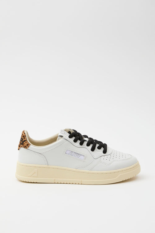 Sneaker White/leopard Donna