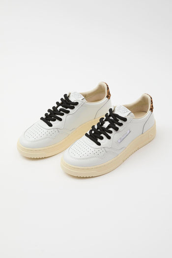 Sneaker White/leopard Donna - 2