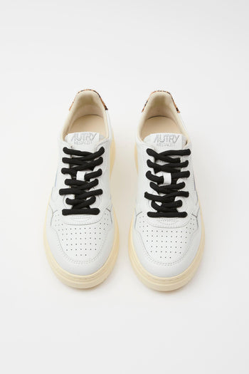 Sneaker White/leopard Donna - 3