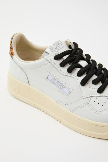 Sneaker White/leopard Donna - 5