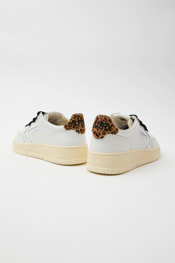 Sneaker White/leopard Donna - 6