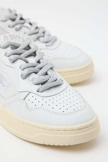Sneaker White/silver Donna - 3